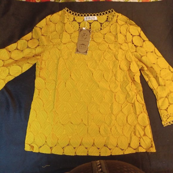 Lacey Lace Shirt - Picture 1 of 5